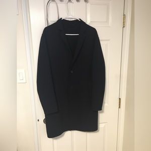 Zara Men’s Navy Coat Sz M